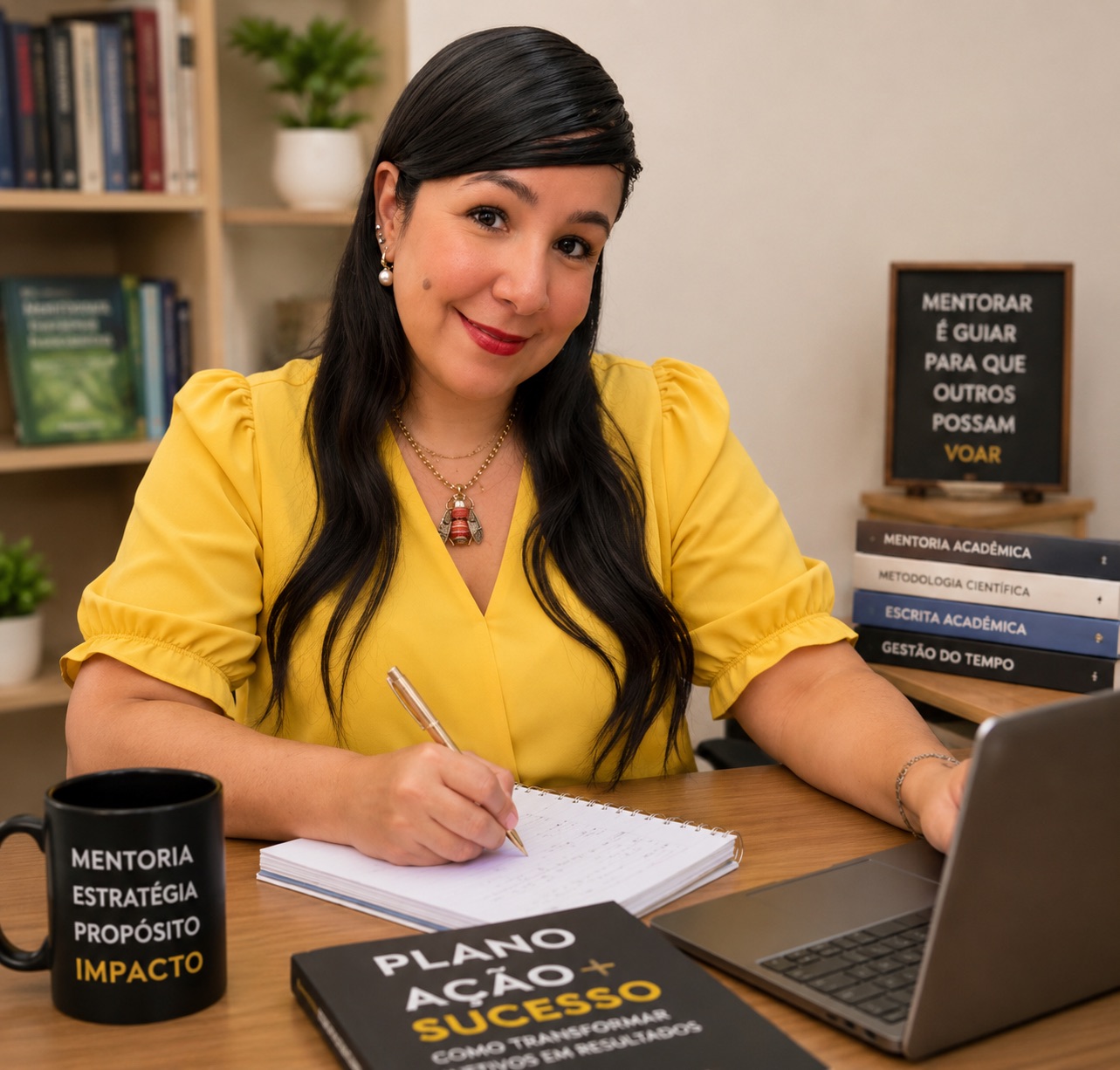 Roberta Chaves, mentora acadêmica